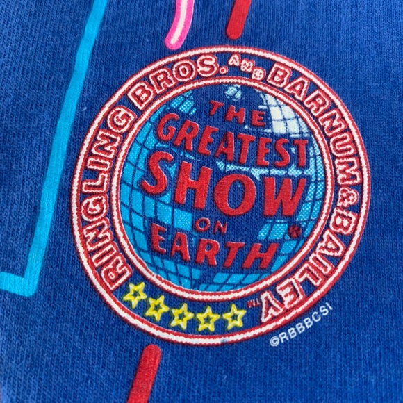 Vtg 90s Ringling Bros and Barnum & Bailey Circus  T-shirt kids 10-12 - Picture 3 of 8